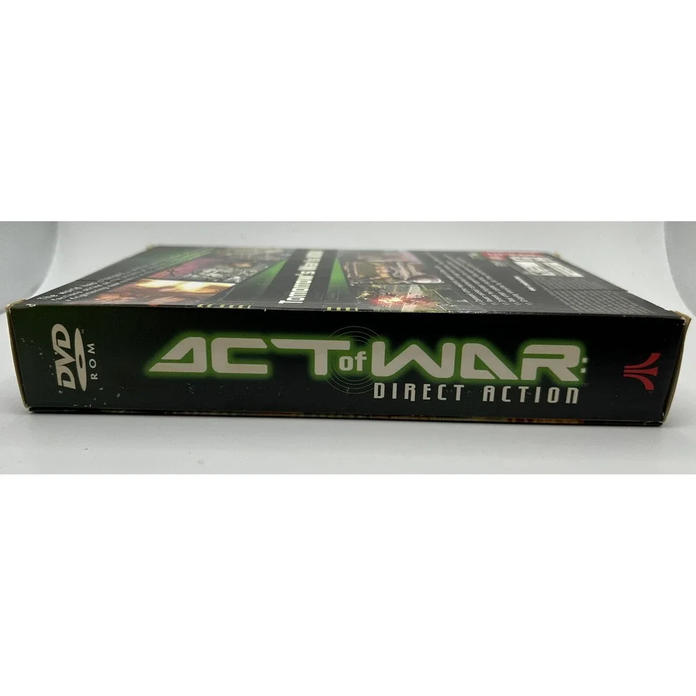 Act of War Direct Action DVD Edition by Atari Video‎ Game PC